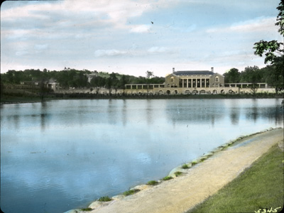 View of the Swan Lake at Tibbits Brook Park, n.d. (PLS-1511)