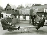 County Executive Andrew P. O'Rourke and New York Governor Mario Cuomo at the Opening of WestHELP, 1989 (PCP-239) Photograph by Affiliated Photographic Services, Inc.